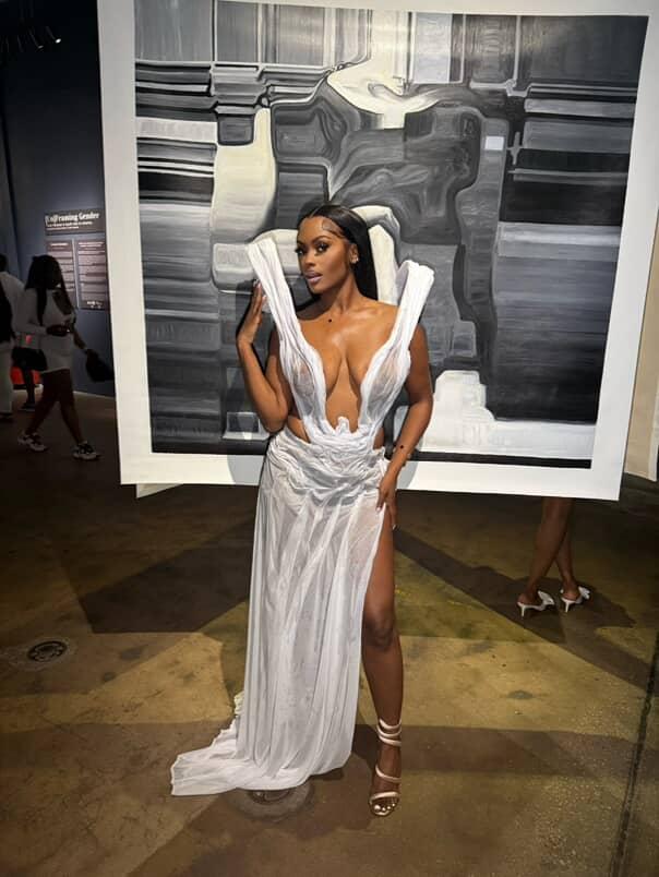 Statement Wet Dress