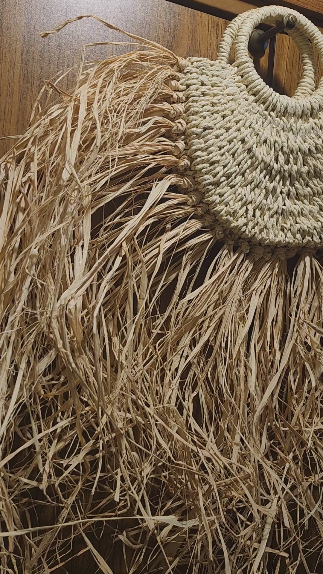 Raff Straw Bag