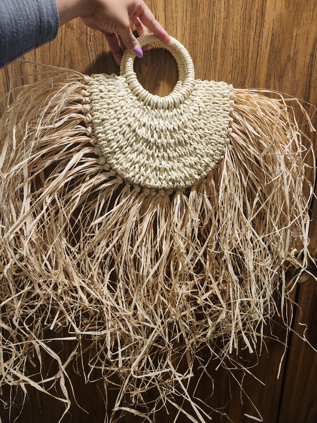 Raff Straw Bag