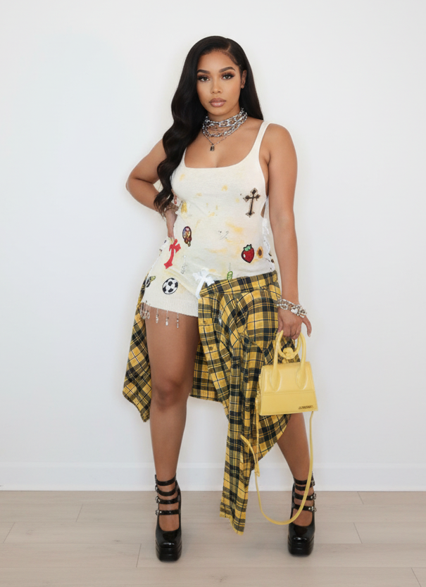 Symmetrical Junk Tank Dress