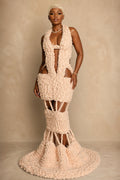 Swan 2 Chunky Knitted Gown