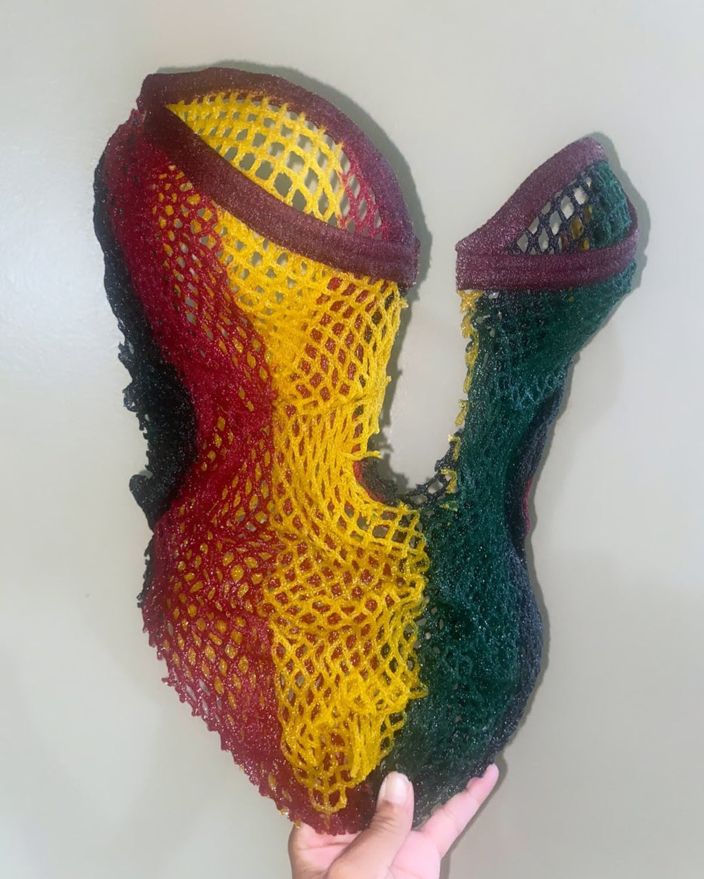 Double Bust Rasta Corset